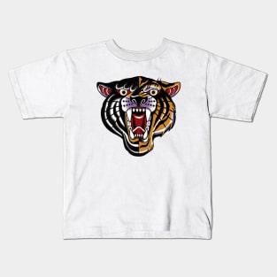 Traditional panther/tiger Kids T-Shirt